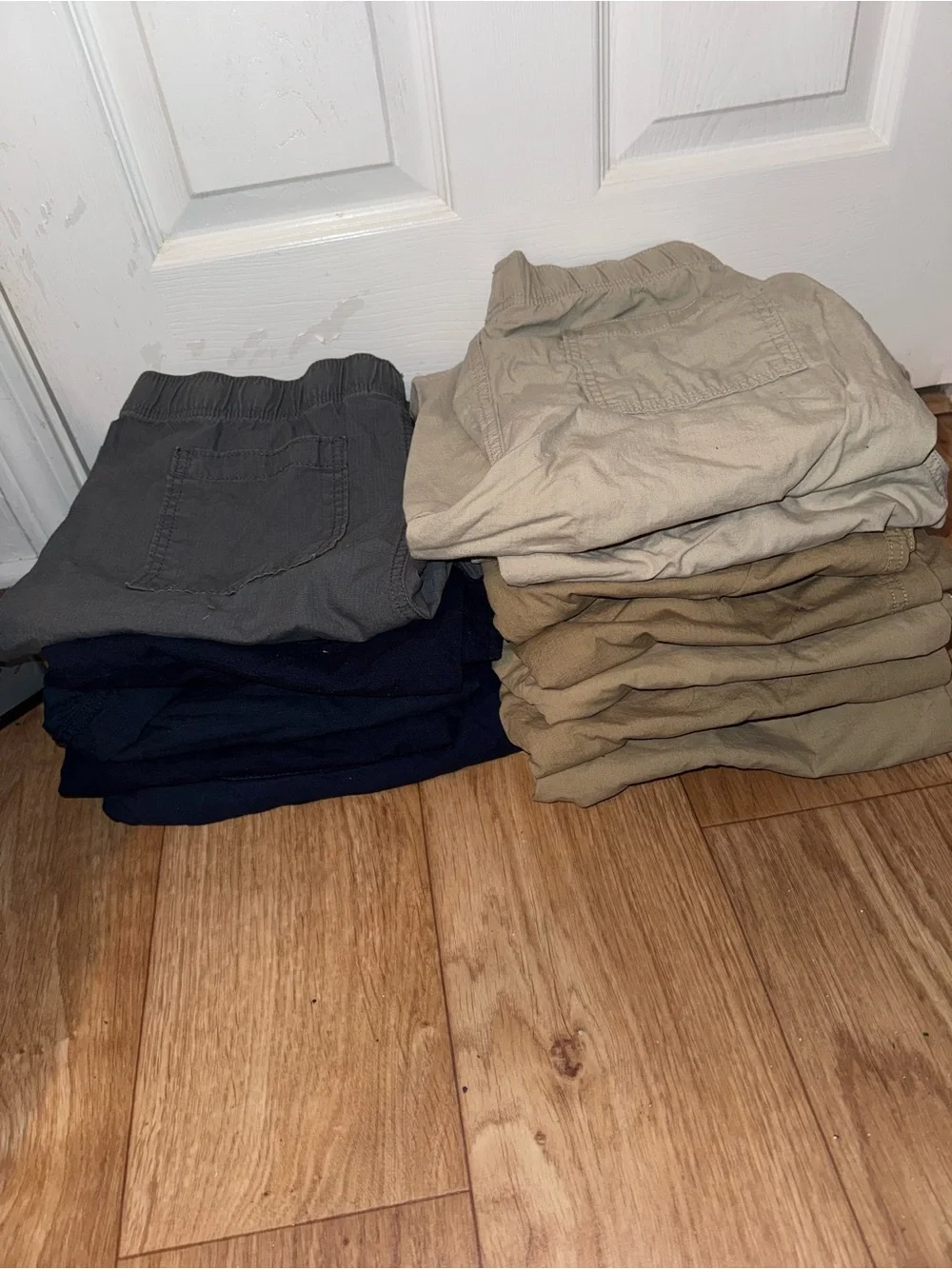 Boys Cargo Shorts Khaki, Navy, Gray size 20 bundle